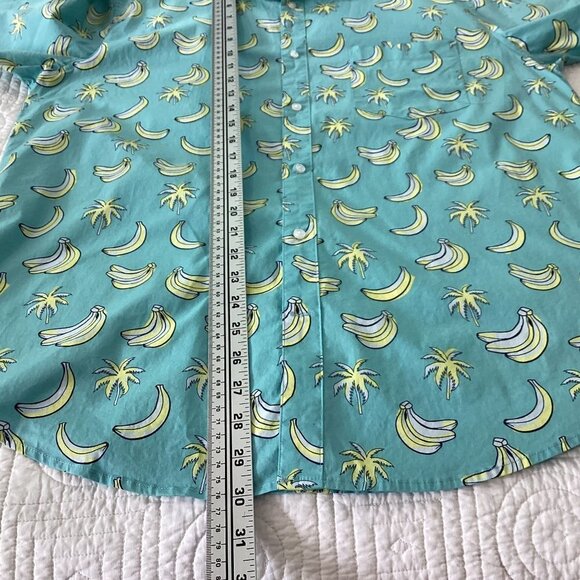 Quite Storm Surf Shop Banana Split Button Down Mens shirt size XL - Picture 12 of 14